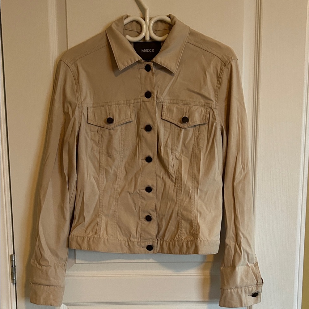 Mexx Women's Beige Utility Jacket